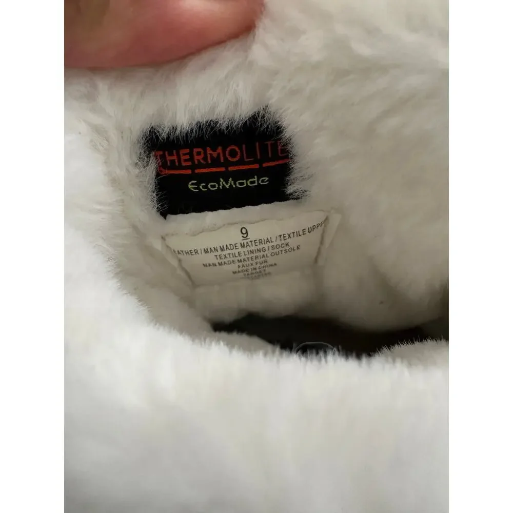 Toddler Frankie Winter Boots - Cat & Jack™ Cream 9T